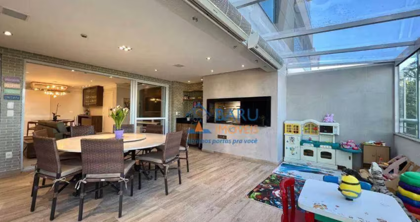 Apartamento com 4 dormitórios à venda, 262 m² por r$ 3.450.000,00 - vila congonhas - são paulo/sp