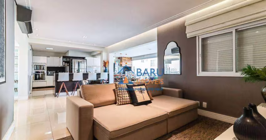 Apartamento com 4 dormitórios à venda, 139 m² por r$ 2.600.000 - vila romana - são paulo/sp
