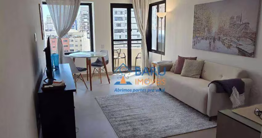 Apartamento com 1 dormitório para alugar, 48 m² por r$ 5.600,00/mês - higienópolis - são paulo/sp