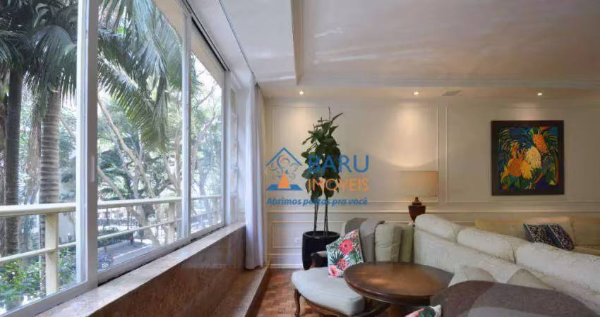 Apartamento com 4 dormitórios à venda, 350 m² por r$ 5.000.000 - higienópolis - são paulo/sp