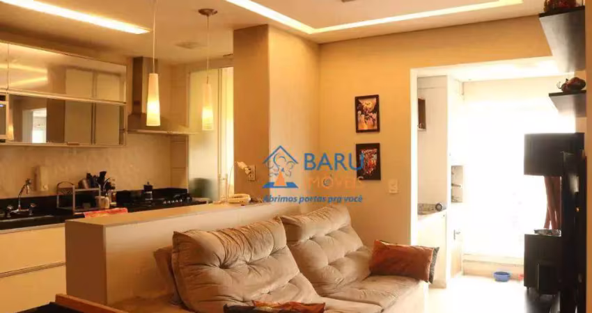 Apartamento com 65 m², 2 dormitórios (1 suíte) e 2 vagas, à venda por r$ 700.000 - barra funda - são paulo/sp