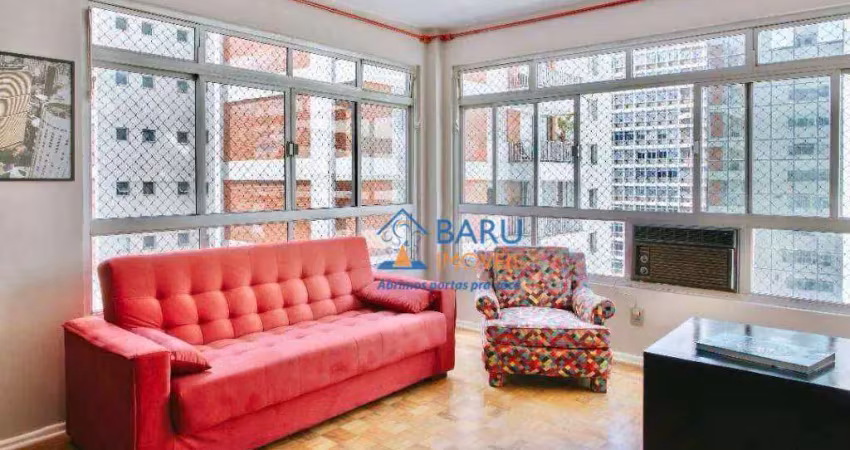 Apartamento com 3 dormitórios para alugar, 163 m² por r$ 15.600,00/mês - higienópolis - são paulo/sp