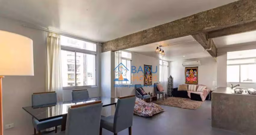 Apartamento com 1 dormitório à venda, 83 m² por r$ 990.000,00 - consolação - são paulo/sp