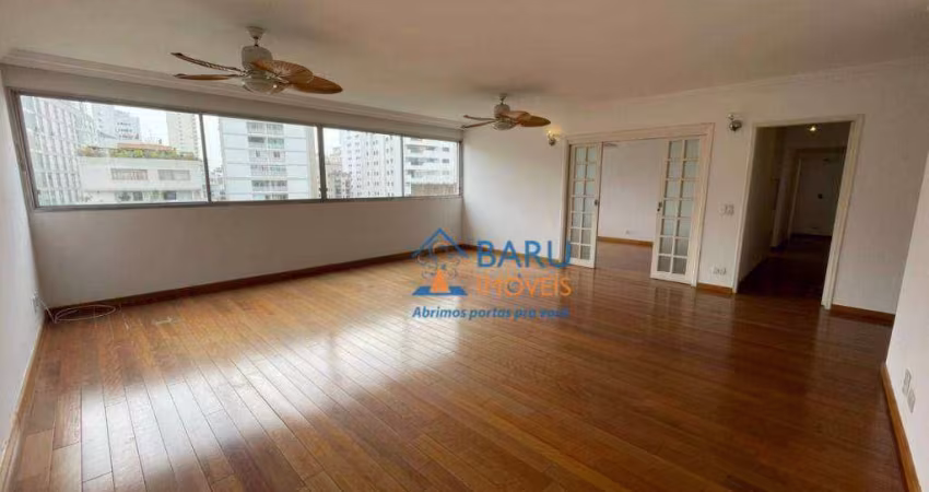 Apartamento com 3 dormitórios para alugar, 167 m² por r$ 12.180,00/mês - higienópolis - são paulo/sp