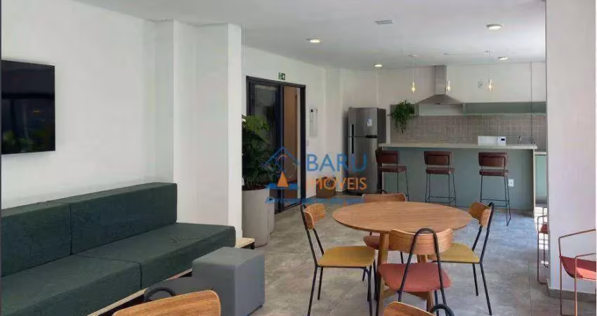 Studio com 1 dormitório para alugar, 25 m² por r$ 1.700,00/mês - vila buarque - são paulo/sp