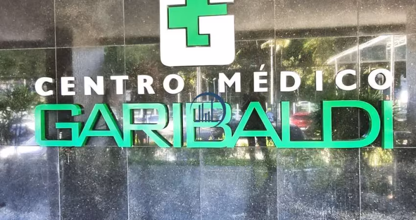 Venda - sala comercial 69m2, centro médico garibaldi