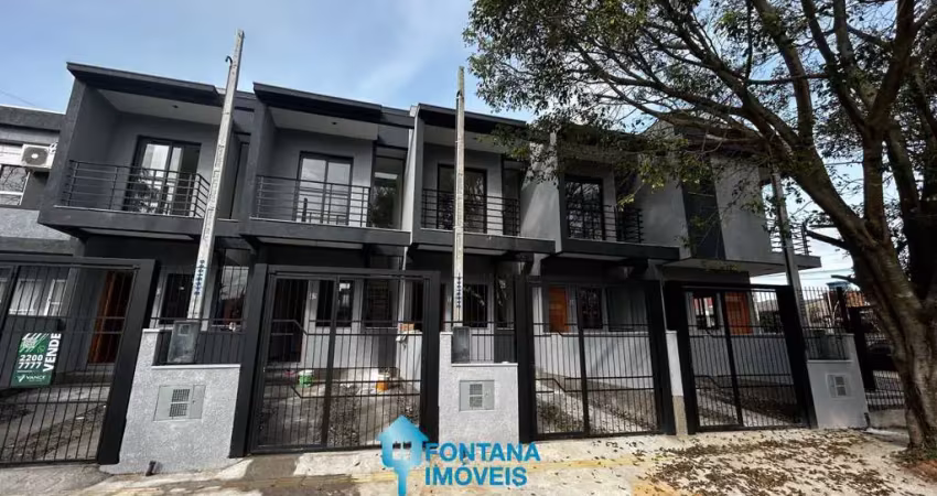 Casa com 2 dormitórios à venda, 59 m² por r$ 284.900,00 - santa cruz - gravataí/rs