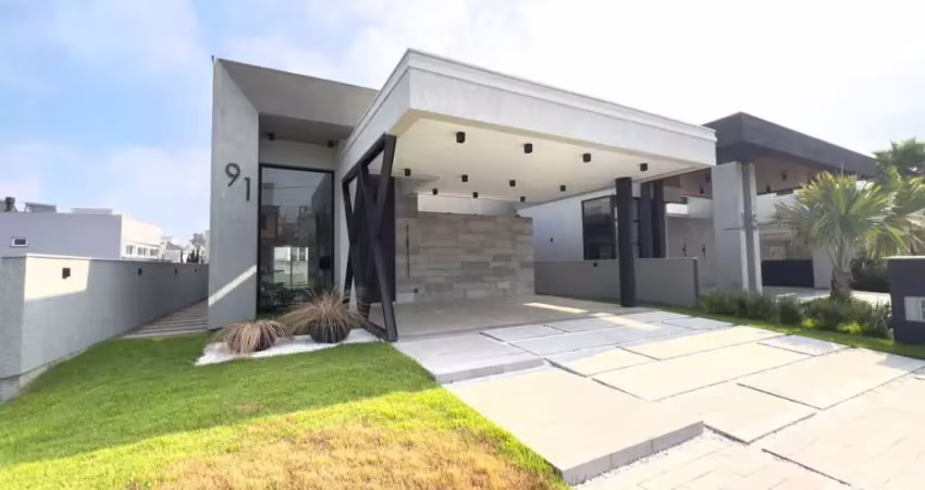 Casa com 3 dormitórios à venda, 186 m² por r$ 1.890.000,00 - alphaville - gravataí/rs