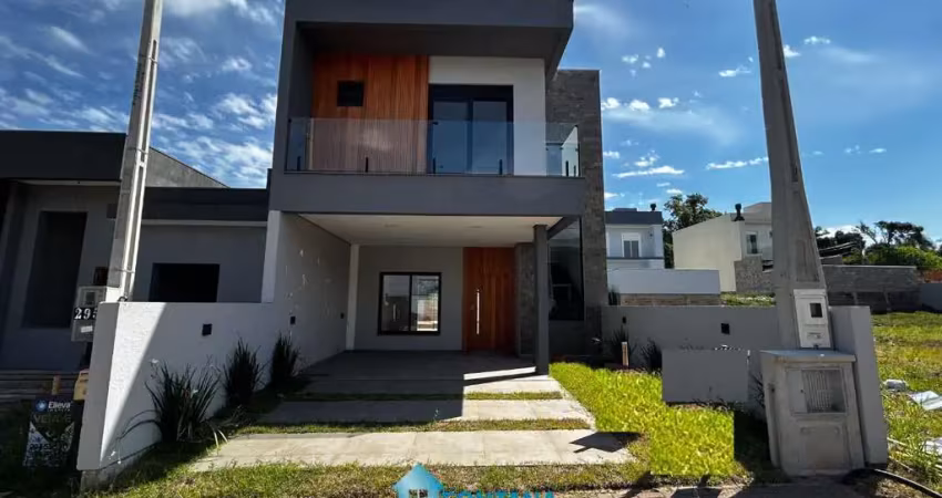 Casa com 3 dormitórios à venda, 145 m² por r$ 799.000,00 - reserva bela vista - gravataí/rs