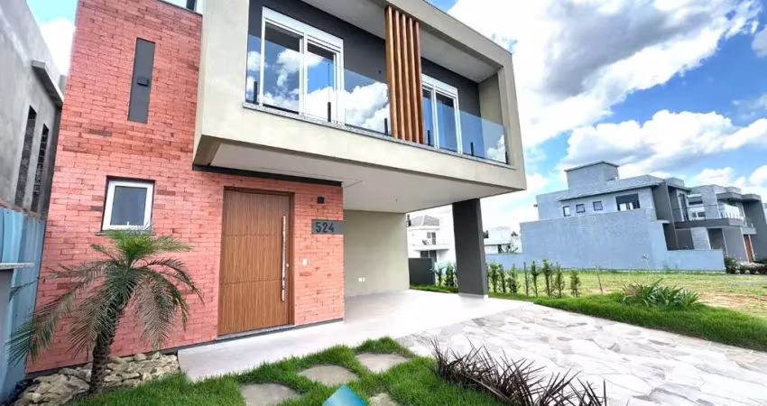 Casa com 3 dormitórios à venda, 219 m² por r$ 1.750.000,00 - cyrela landscape seminario - gravataí/rs