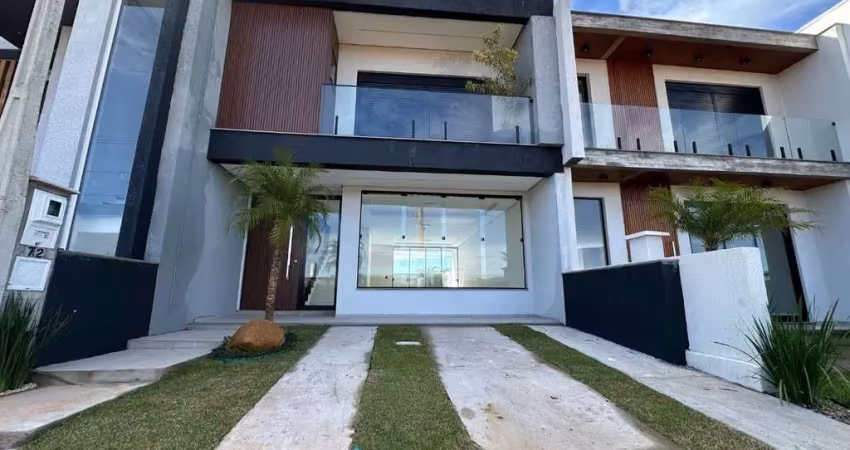 Casa com 3 dormitórios à venda, 138 m² por r$ 868.000,00 - condomínio central square - gravataí/rs