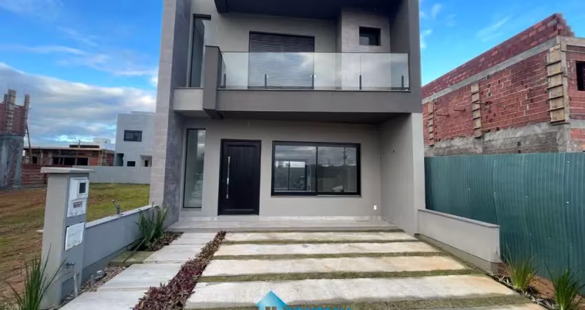 Casa com 3 dormitórios à venda, 142 m² por r$ 850.000,00 - condomínio central square - gravataí/rs
