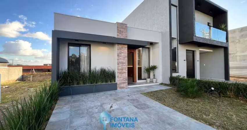 Casa com 3 dormitórios à venda, 98 m² por r$ 699.000,00 - primavera - gravataí/rs