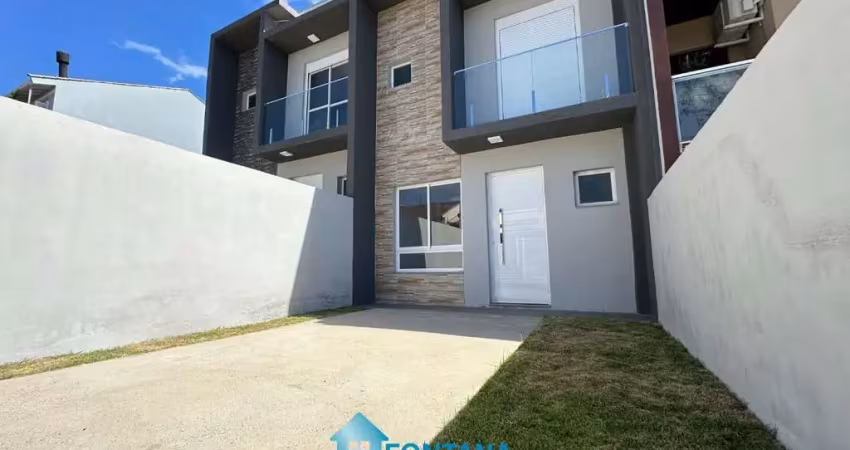 Casa com 3 dormitórios à venda, 98 m² por r$ 489.900,00 - bela vista - gravataí/rs
