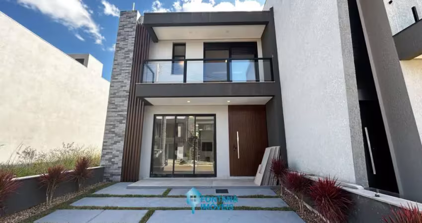 Casa com 3 dormitórios à venda, 127 m² por r$ 800.000,00 - condomínio central square - gravataí/rs