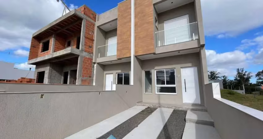 Casa com 2 dormitórios à venda, 86 m² por r$ 429.300,00 - terranova - gravataí/rs