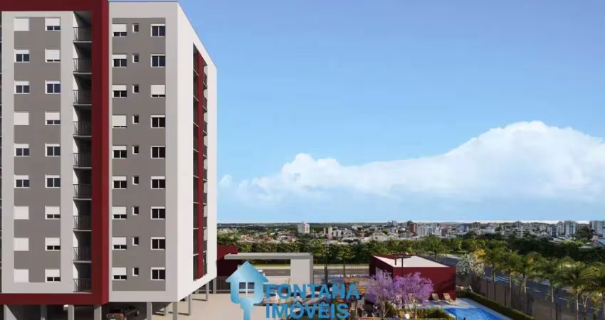 Apartamento com 2 dormitórios à venda, 52 m² por r$ 250.000,00 - oriço - gravataí/rs