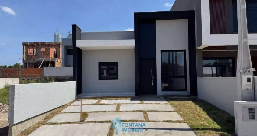 Casa com 3 dormitórios à venda, 92 m² por r$ 499.000,00 - reserva bela vista - gravataí/rs