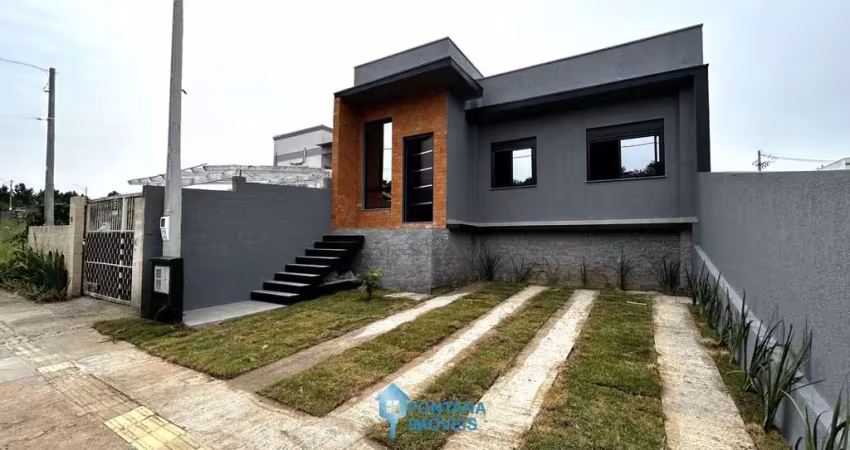 Casa com 3 dormitórios à venda, 79 m² por r$ 500.000,00 - villagio palermo - gravataí/rs