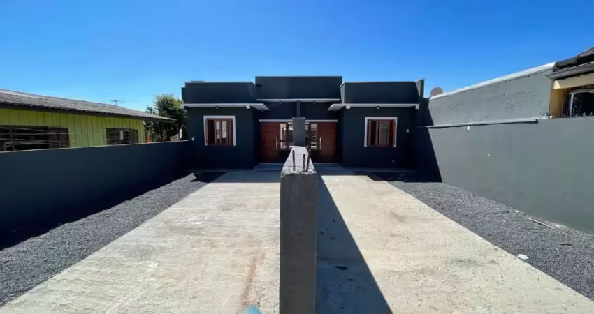 Casa com 3 dormitórios à venda, 75 m² por r$ 399.000,00 - são jerônimo - gravataí/rs
