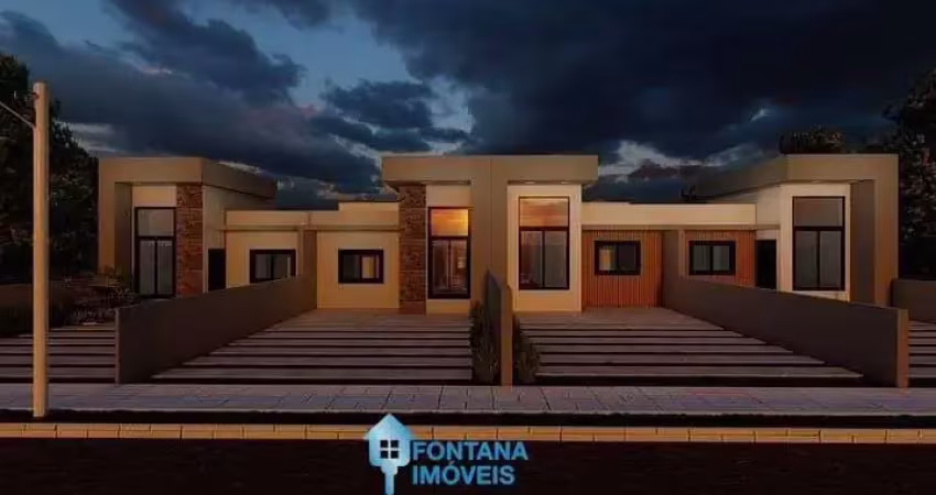 Casa com 3 dormitórios à venda, 76 m² por r$ 459.000,00 - bom sucesso - gravataí/rs
