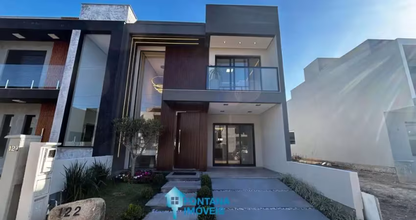 Casa com 3 dormitórios à venda, 140 m² por r$ 1.090.000,00 - condomínio central square - gravataí/rs