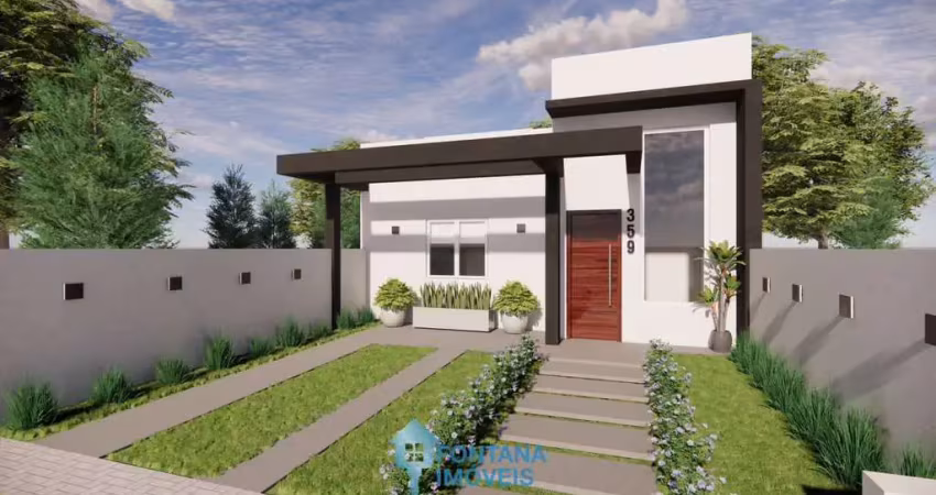 Casa com 2 dormitórios à venda, 70 m² por r$ 490.000,00 - reserva bela vista - gravataí/rs