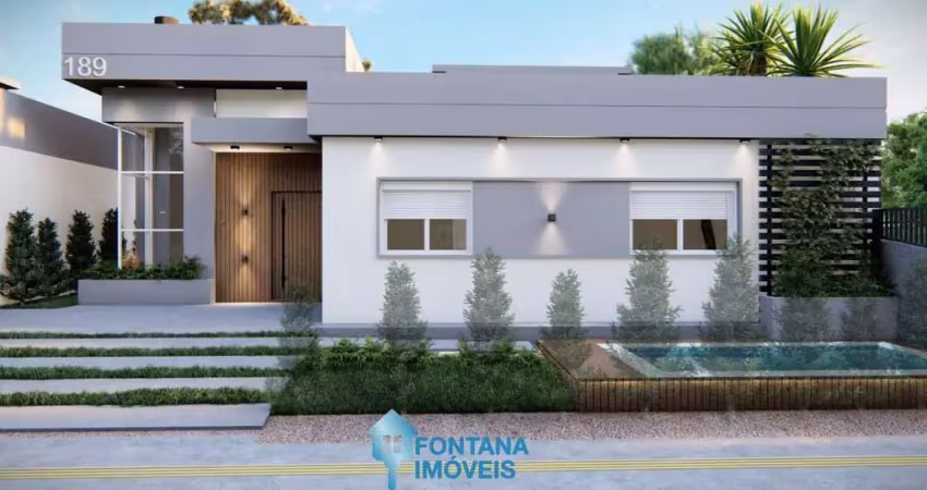 Casa com 3 dormitórios à venda, 79 m² por r$ 629.000,00 - renascença - gravataí/rs