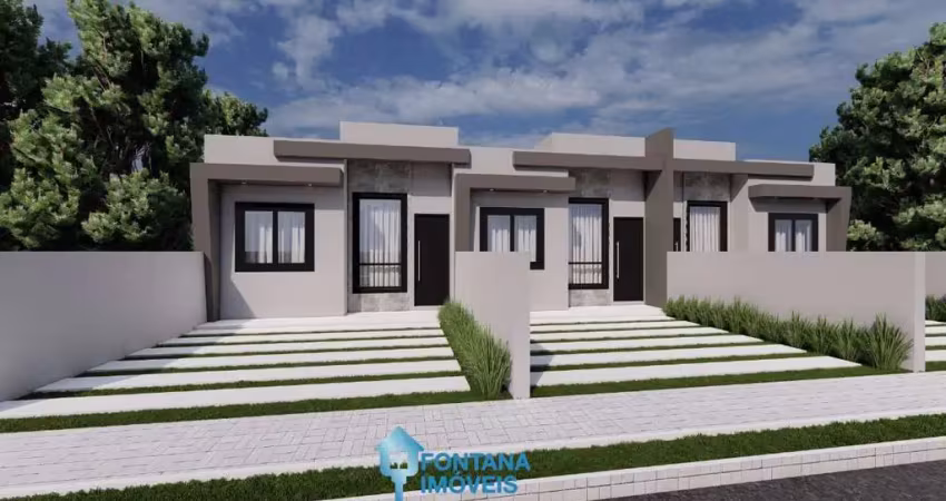 Casa com 2 dormitórios à venda, 60 m² por r$ 289.000,00 - parque olinda - gravataí/rs