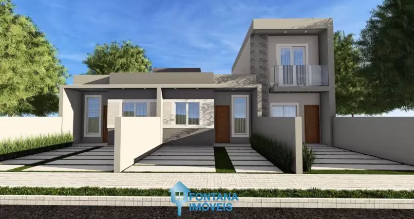 Casa com 2 dormitórios à venda, 70 m² por r$ 329.000,00 - parque olinda - gravataí/rs