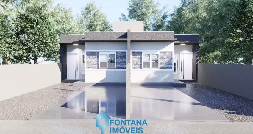 Casa com 2 dormitórios à venda, 55 m² por r$ 280.000,00 - moradas do sobrado - gravataí/rs