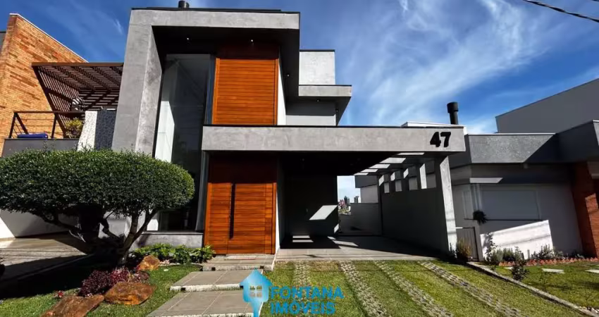 Casa com 3 dormitórios à venda, 158 m² por r$ 990.000,00 - villa lucchesi - gravataí/rs