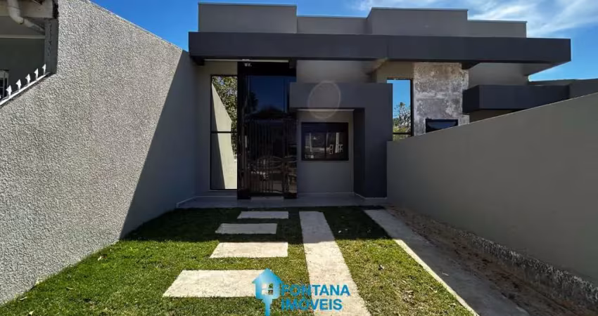 Casa com 2 dormitórios à venda, 55 m² por r$ 329.000,00 - águas mortas - gravataí/rs
