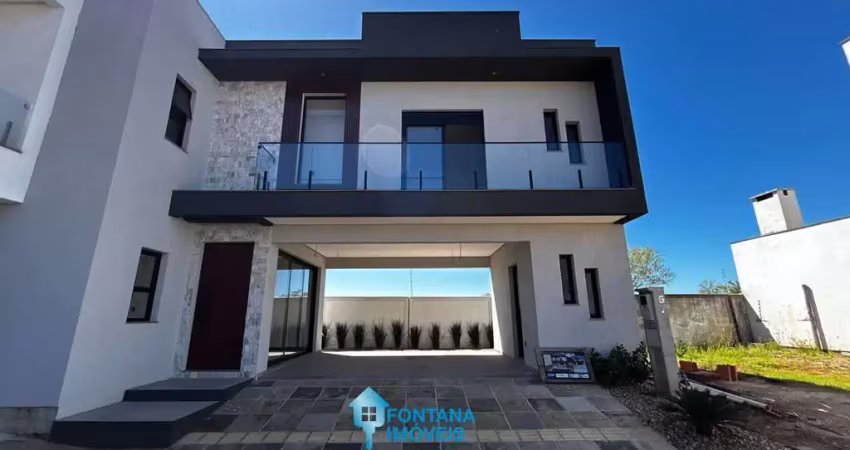 Casa com 3 dormitórios à venda, 174 m² por r$ 1.190.000,00 - condomínio central square - gravataí/rs