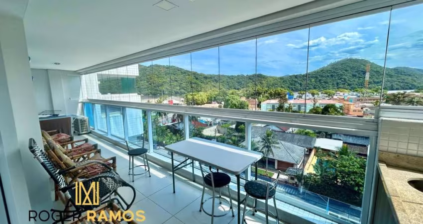 Apartamento Mobiliado no Centro de Bertioga - SP, Vista Para o mar