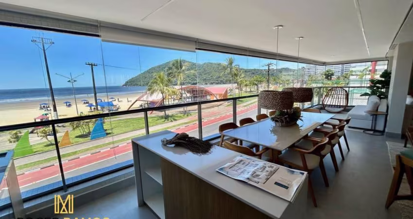 Apartamento Frontal de Alto Padrão no Centro de Bertioga, Vista Incrível