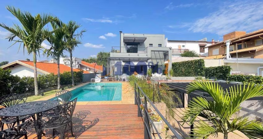 Casa em condomínio fechado com 5 quartos à venda no Loteamento Caminhos de San Conrado (Sousas), Campinas 