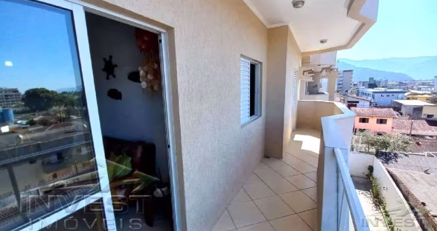 Ubatuba, centro - apartamento de 02 quartos sendo 01 suite e área de lazer.