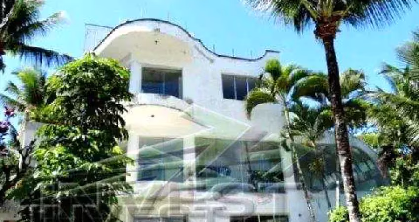 Ubatuba, ponta das toninhas - casa bem localizada com vista total para mar e praia, terreno com 1.000m2.
