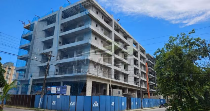 Ubatuba, Itaguá - Apto com 02 dormitórios (01 suíte), em fase final de obra, vista para mar.