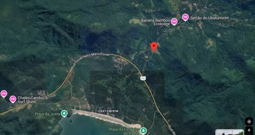 Ubatuba, ubatumirim - terreno com 21.000 m2 no ubatumirim, documentado!