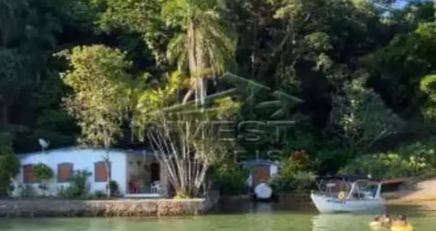 Angra dos reis - rj, lugar de paz, casa na ilha grande, com 3 dorms, sala, cozinha, varanda, a/t 410.000m2 - doc concessão de dir.