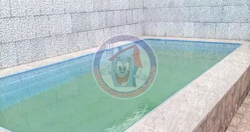 Sobrado com 4 dorms, Balneário Regina Maria, Mongaguá - R$ 420 mil, Cod: 3093-2