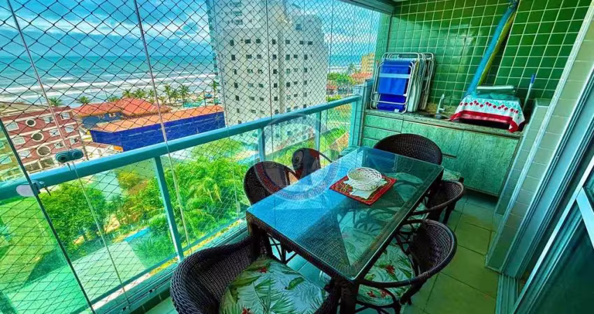 Apartamento com 2 dorms, vila atlântica, mongaguá - r$ 375 mil, cod: 1317-15