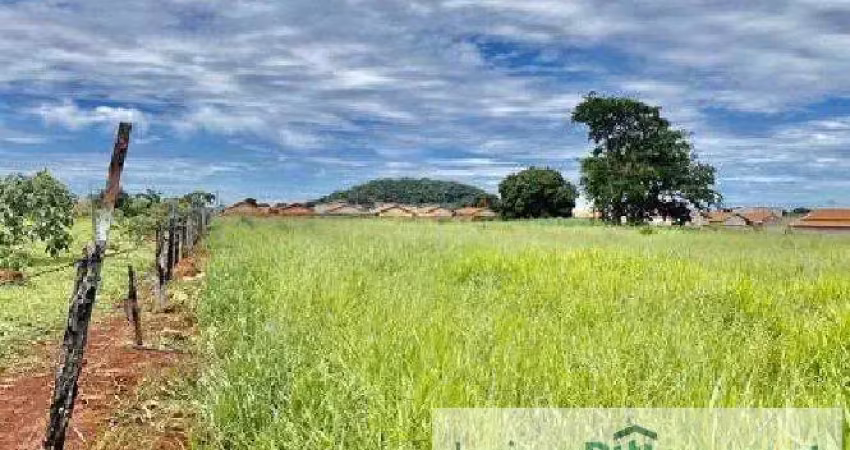 Área plana, com 2.476 metros quadrados, frente para duas ruas, Em frente a rua Dominica, Residencial Montágno