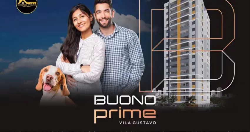 Apartamento para venda em são paulo, vila gustavo, 2 dormitórios, 1 suíte, 1 banheiro, 1 vaga