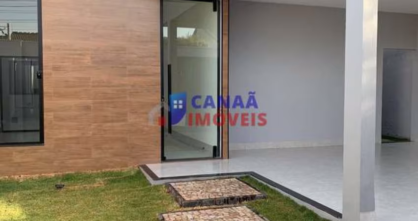 Casa nova 3 quartos 1 suíte Jardim Europa