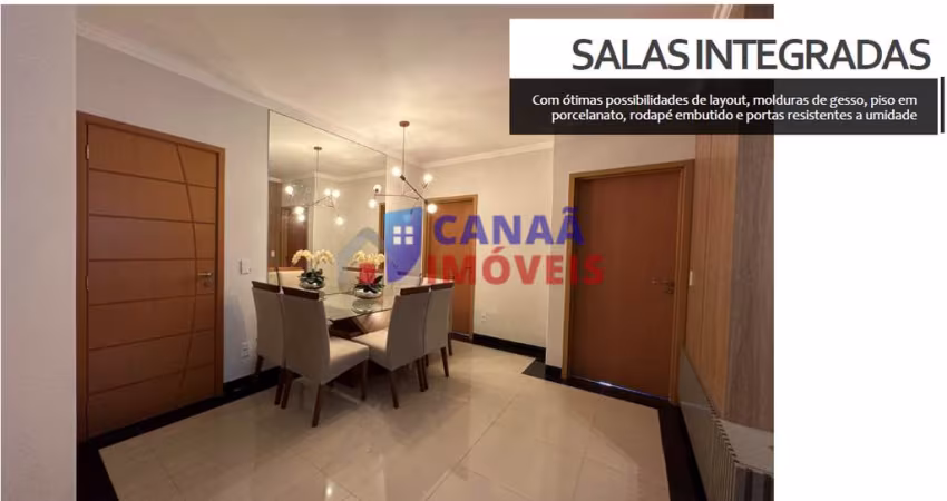 Apartamento todo montado, c/ 3 quartos 1 suíte a 200m  do Praia Clube