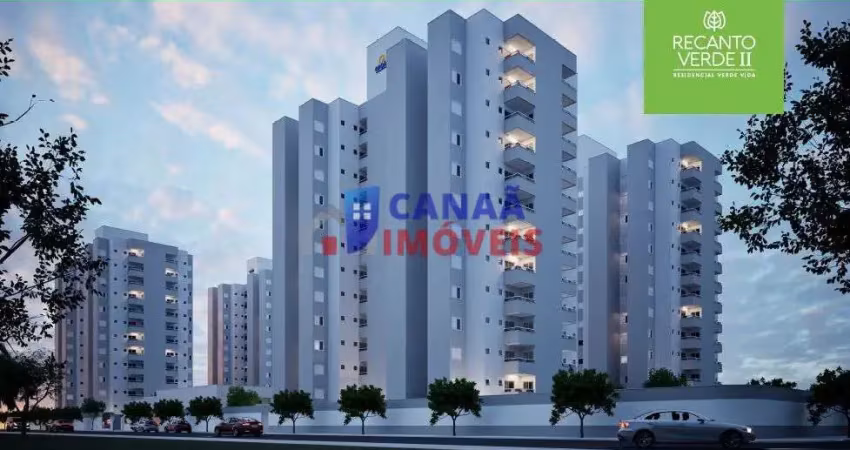Recanto verde ii - apartamento 2 quartos, suíte  *documentos grátis, entrada parcelada em 60x
