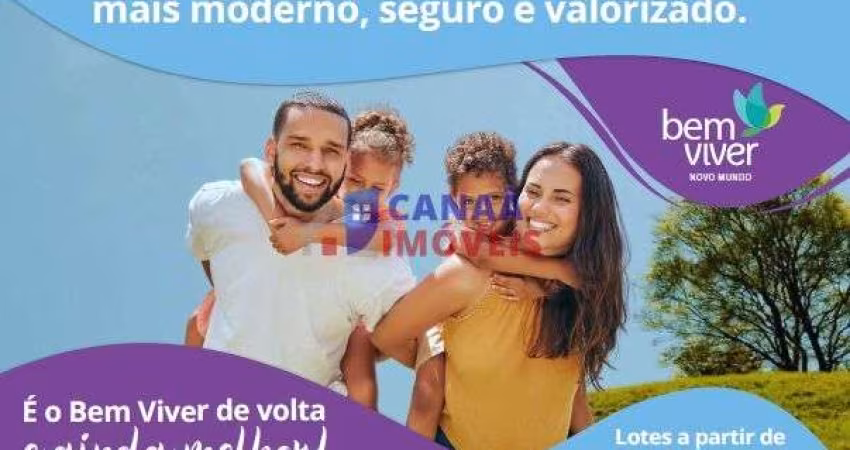 lotes residenciais Bem Viver Novo Mundo
